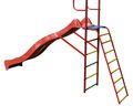 Наклонная лестница с площадкой для горки к ДСК "Вертикаль" в категории ДСК Вертикаль