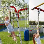 Детский спортивный комплекс для дачи ROMANA Fitness NEW качели гнездо в категории Array